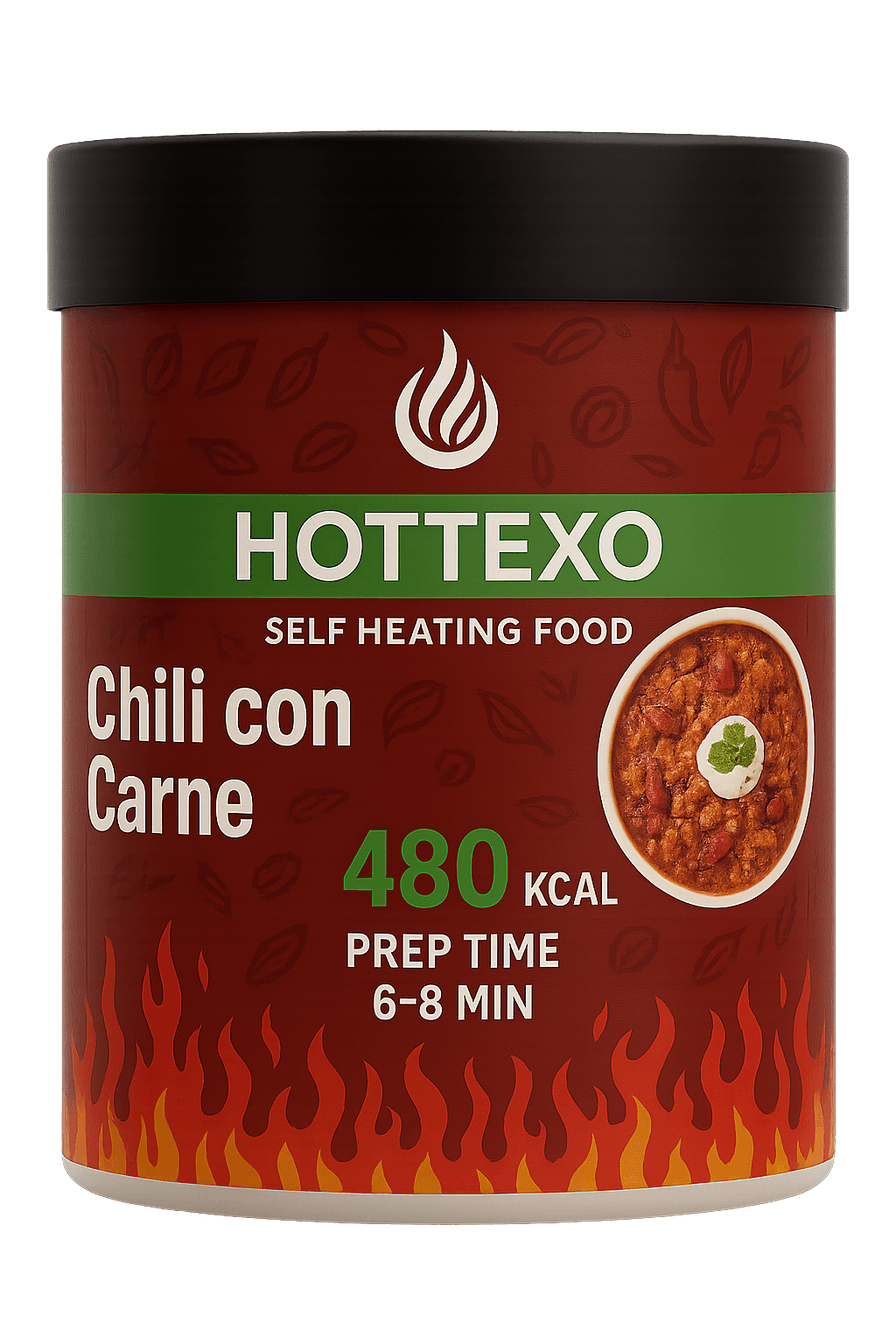 Hottexo selbsterhitzende Dose